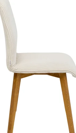 KARE Design Sedia Lara Cord crema - KARE> Sedie