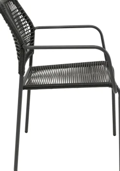 KARE Design Sedia Madagascar nero - KARE> Sedie