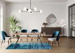 KARE Design SEDIA SAMANTHA PETROLIO - KARE></noscript> Sedie