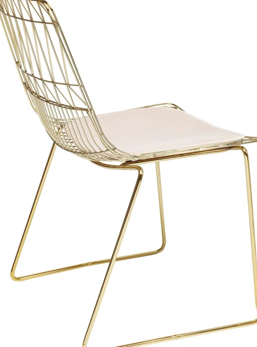 KARE Design Sedia Solo Crema/Oro - KARE> Sedie