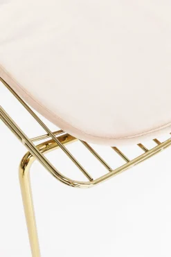 KARE Design Sedia Solo Crema/Oro - KARE></noscript> Sedie