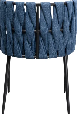 KARE Design Sedia Staten Island blu - KARE></noscript> Sedie