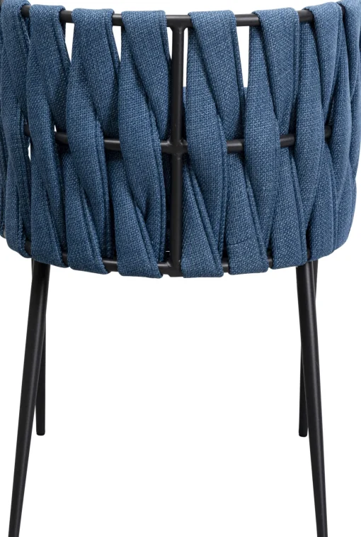 KARE Design Sedia Staten Island blu - KARE> Sedie