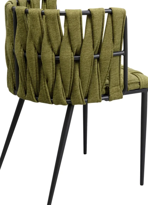 KARE Design Sedia Staten Island verde scuro - KARE> Sedie