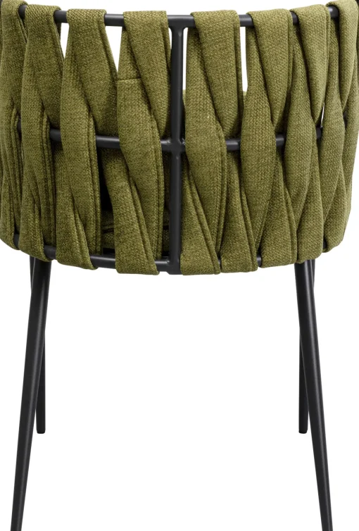 KARE Design Sedia Staten Island verde scuro - KARE> Sedie