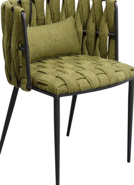 KARE Design Sedia Staten Island verde scuro - KARE> Sedie