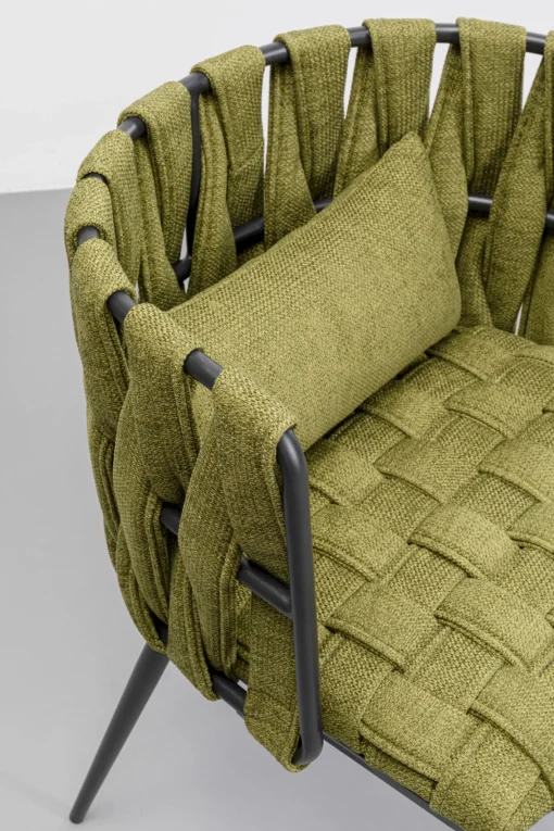 KARE Design Sedia Staten Island verde scuro - KARE> Sedie