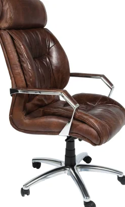 KARE Design Sedia Ufficio Girevole Cigar Lounge - KARE> Sedie