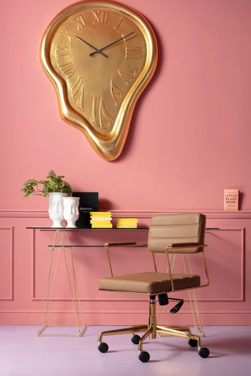 KARE Design Sedia ufficio girevole Dottore marrone - KARE> Sedie
