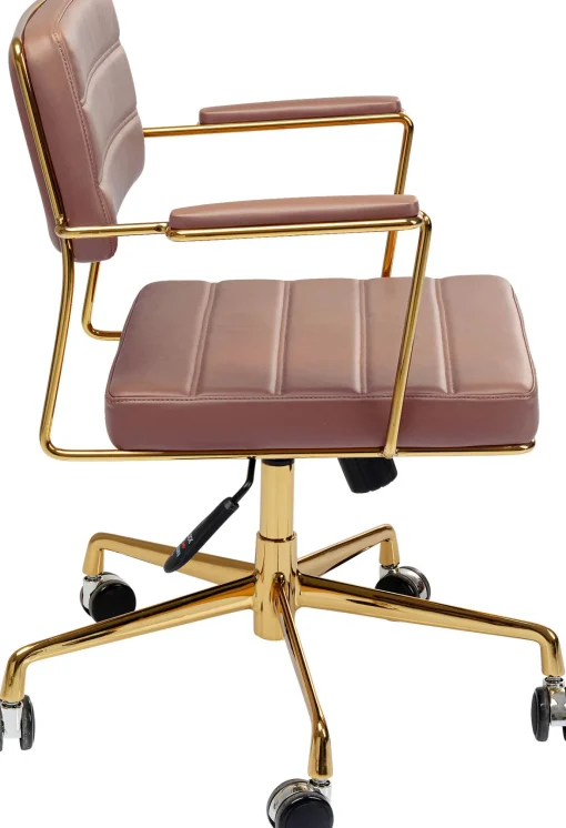 KARE Design Sedia ufficio girevole Dottore marrone - KARE> Sedie