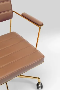KARE Design Sedia ufficio girevole Dottore marrone - KARE></noscript> Sedie