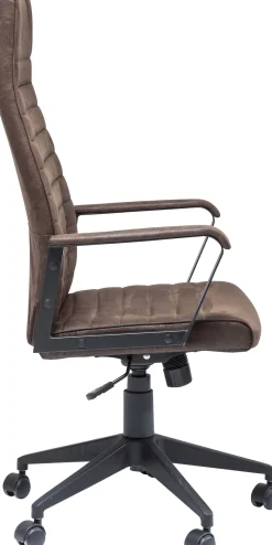 KARE Design Sedia Ufficio Girevole Labora Alto Marrone - KARE> Sedie