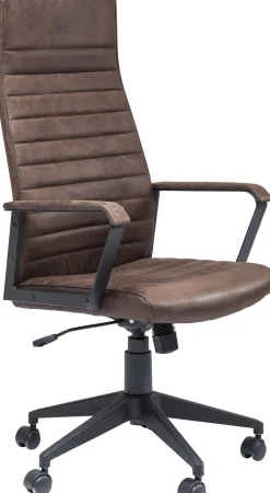 KARE Design Sedia Ufficio Girevole Labora Alto Marrone - KARE></noscript> Sedie