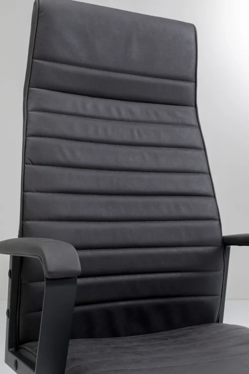 KARE Design SEDIA UFFICIO GIREVOLE LABORA ALTO NERO - KARE> Sedie