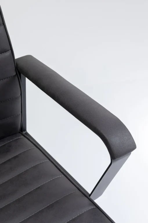 KARE Design SEDIA UFFICIO GIREVOLE LABORA ALTO NERO - KARE> Sedie