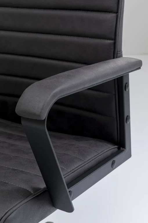 KARE Design SEDIA UFFICIO GIREVOLE LABORA ALTO NERO - KARE> Sedie