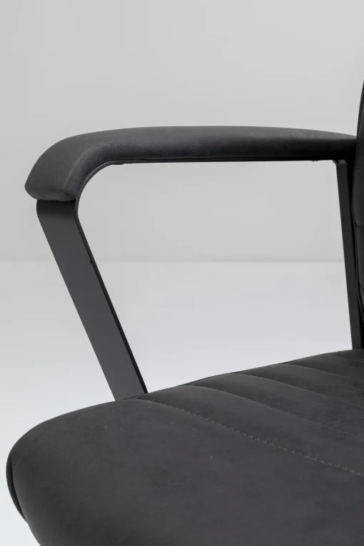 KARE Design SEDIA UFFICIO GIREVOLE LABORA ALTO NERO - KARE> Sedie
