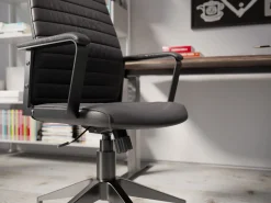 KARE Design SEDIA UFFICIO GIREVOLE LABORA ALTO NERO - KARE></noscript> Sedie