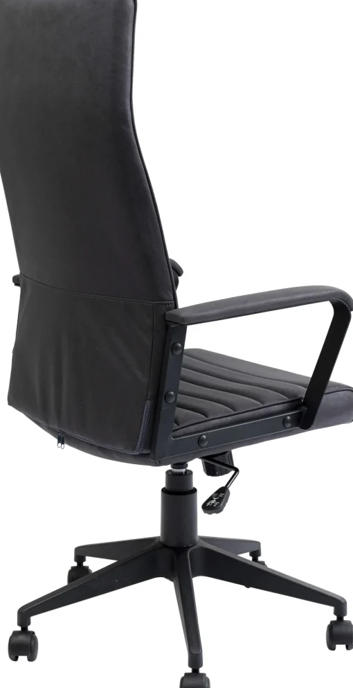 KARE Design SEDIA UFFICIO GIREVOLE LABORA ALTO NERO - KARE> Sedie