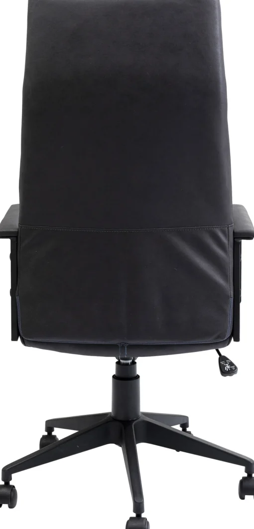 KARE Design SEDIA UFFICIO GIREVOLE LABORA ALTO NERO - KARE> Sedie