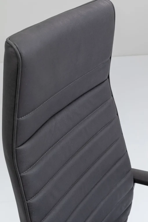 KARE Design SEDIA UFFICIO GIREVOLE LABORA ALTO NERO - KARE> Sedie
