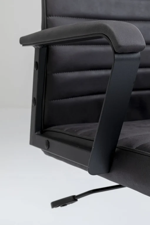 KARE Design SEDIA UFFICIO GIREVOLE LABORA ALTO NERO - KARE> Sedie