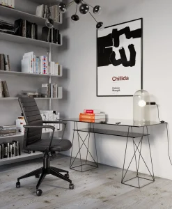 KARE Design Sedia ufficio girevole Labora basso nero - KARE></noscript> Sedie