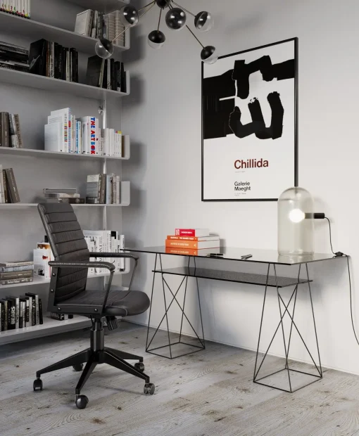KARE Design Sedia ufficio girevole Labora basso nero - KARE> Sedie