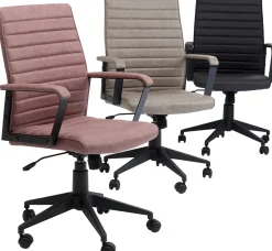 KARE Design Sedia ufficio girevole Labora basso nero - KARE></noscript> Sedie