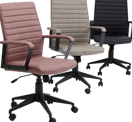 KARE Design Sedia ufficio girevole Labora basso nero - KARE> Sedie
