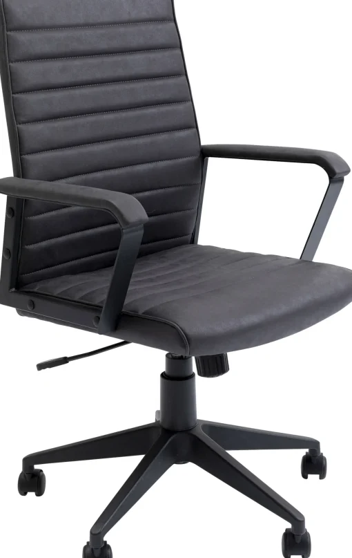 KARE Design Sedia ufficio girevole Labora basso nero - KARE> Sedie