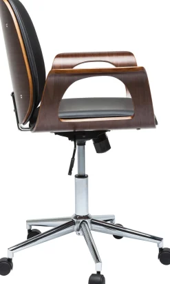 KARE Design Sedia Ufficio Girevole Patron Walnut - KARE> Sedie