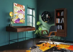 KARE Design Sedia Ufficio Girevole Patron Walnut - KARE></noscript> Sedie