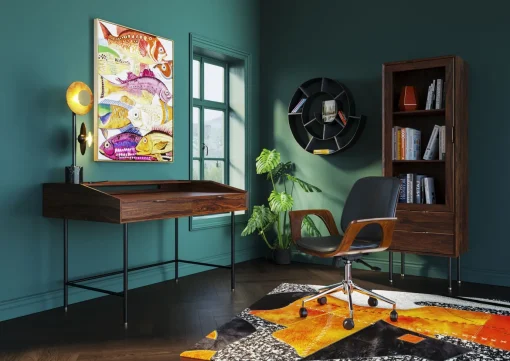 KARE Design Sedia Ufficio Girevole Patron Walnut - KARE> Sedie