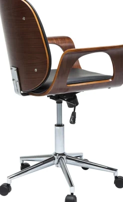 KARE Design Sedia Ufficio Girevole Patron Walnut - KARE></noscript> Sedie
