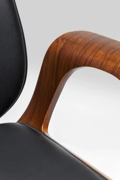 KARE Design Sedia Ufficio Girevole Patron Walnut - KARE></noscript> Sedie