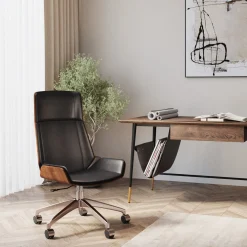 KARE Design Sedia ufficio girevole Rouven 120cm - KARE> Sedie