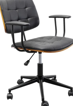 KARE Design Sedia ufficio Nelly Nero - KARE> Sedie