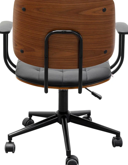 KARE Design Sedia ufficio Nelly Nero - KARE> Sedie