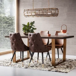 KARE Design SEDIA URBAN DESIRE MARRONE - KARE> Sedie