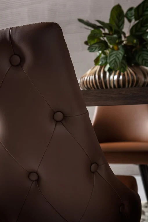KARE Design SEDIA URBAN DESIRE MARRONE - KARE> Sedie