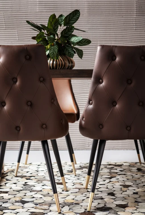 KARE Design SEDIA URBAN DESIRE MARRONE - KARE> Sedie