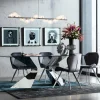 KARE Design Sedia Viva grigio-cromato - KARE> Sedie