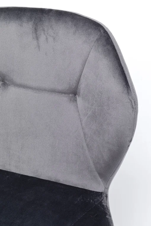 KARE Design Sedia Viva grigio-cromato - KARE> Sedie