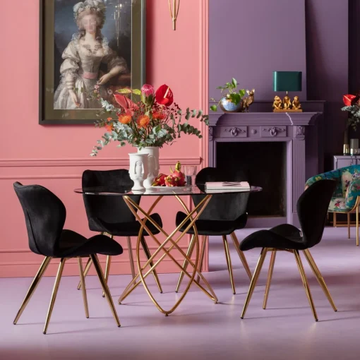 KARE Design Sedia Viva nero - KARE> Sedie