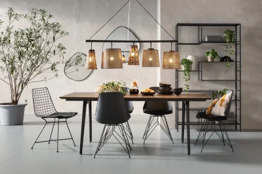 KARE Design Sedia Wire Nero - KARE> Sedie