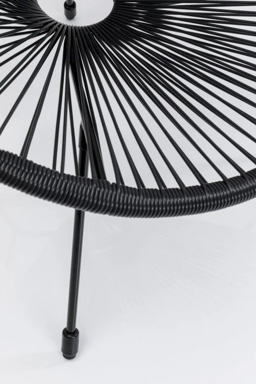 KARE Design Set Acapulco 2pcs Outdoor nero - KARE> Tavolo Basso|Poltrone
