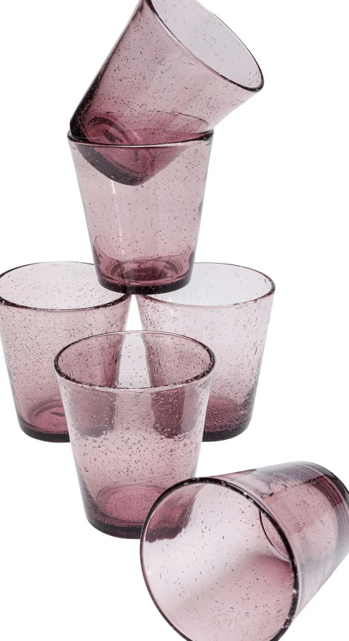 KARE Design Set di bicchieri Bubble mlava (6-pezzi) - KARE> Stoviglie|Bicchiere