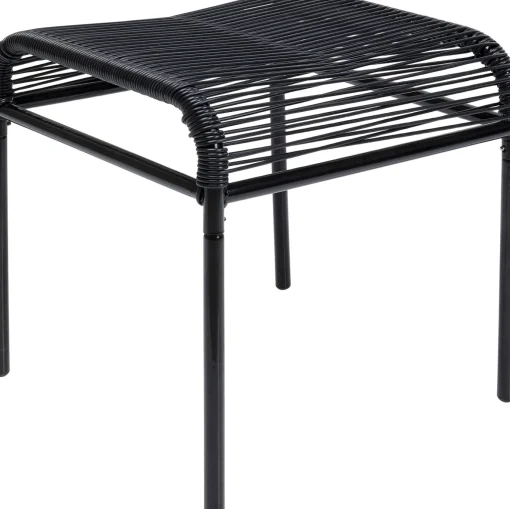 KARE Design Sgabello Acapulco nero - KARE> Sgabello