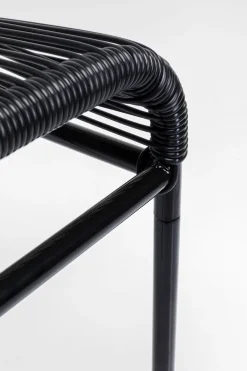 KARE Design Sgabello Acapulco nero - KARE></noscript> Sgabello